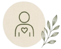 Anxiety treatment and emotional regulation counseling icon
