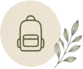 School stress and academic pressure management therapy icon